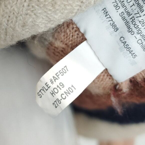 Madewell Color Block Striped Evercrest Turtleneck Sweater - Picture 15 of 15